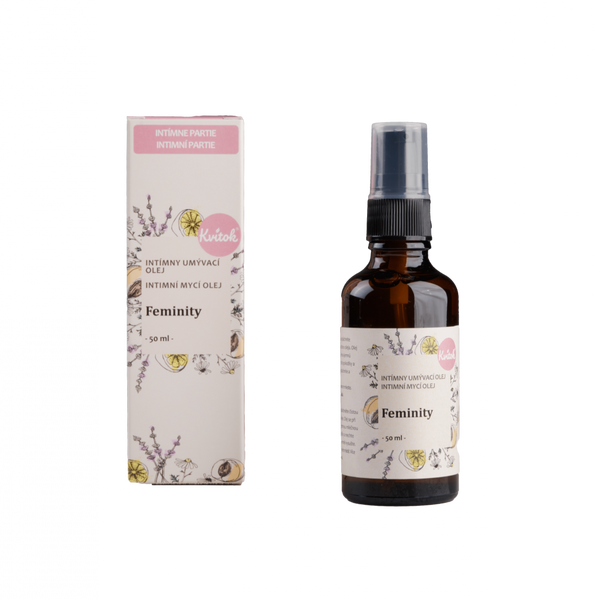 Kvitok Intimní mycí emulze Feminity (50 ml)