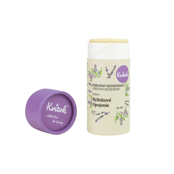 Kvitok Tuhý deodorant Bylinkové opojení (42 ml)