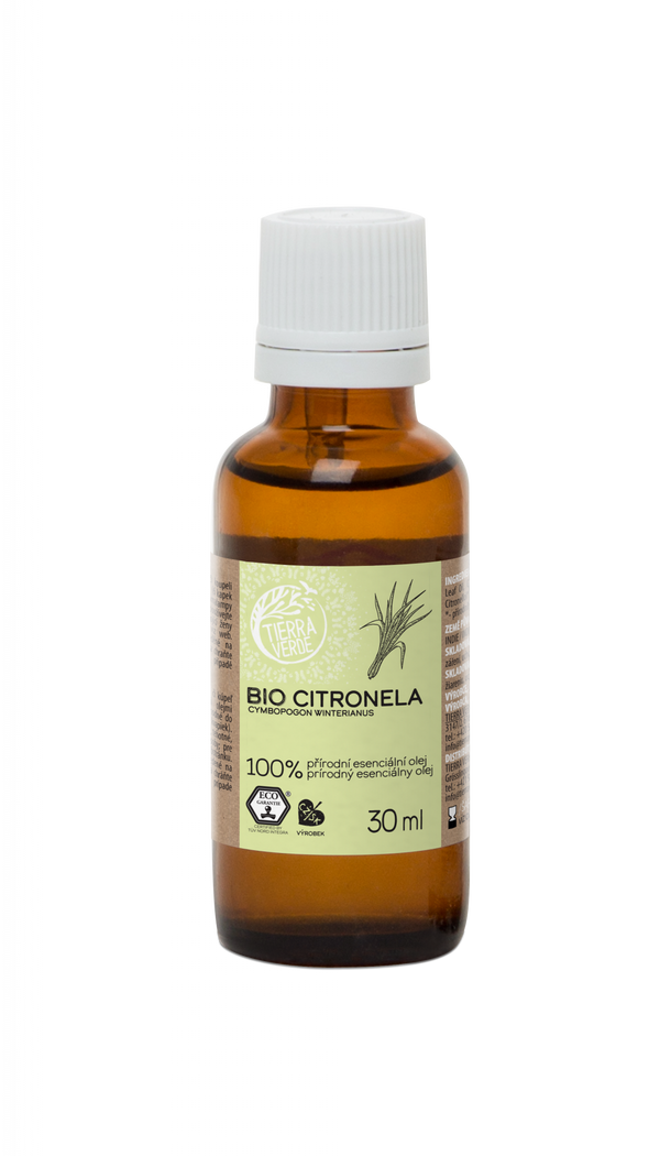 Tierra Verde Esenciální olej Citronela BIO