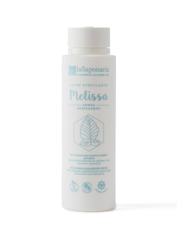 laSaponaria Čisticí pleťové mléko s meduňkou BIO - vzorek (3 ml)