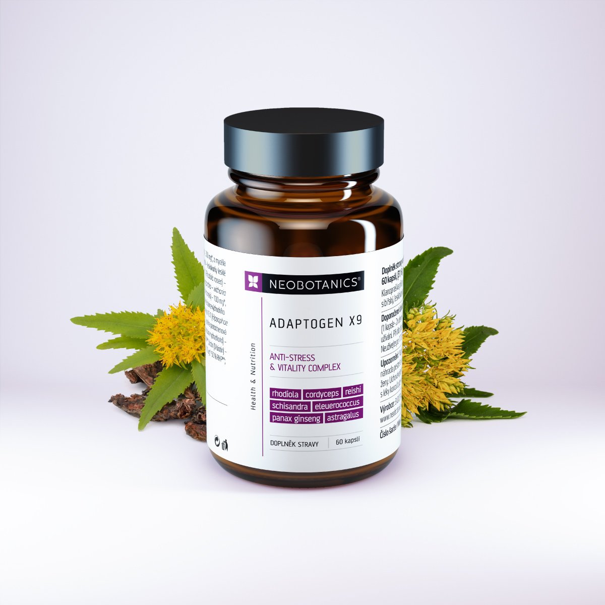 Neobotanics Adaptogen X9 (60 kapslí)