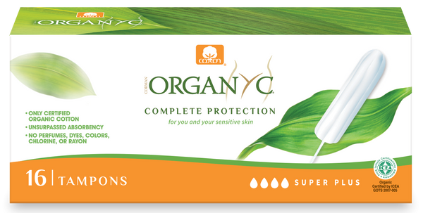 Organyc Tampony Super Plus (16 ks)