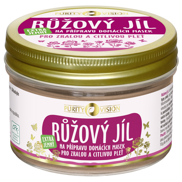 Purity Vision Růžový jíl (175 g)