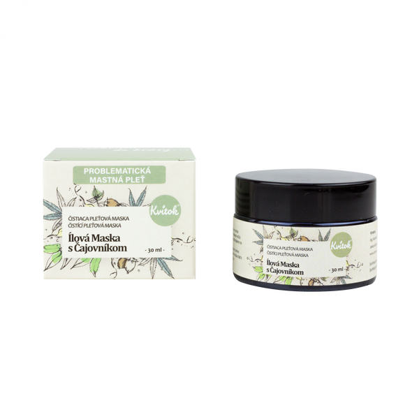 Kvitok Čisticí maska s čajovníkem (30 ml)
