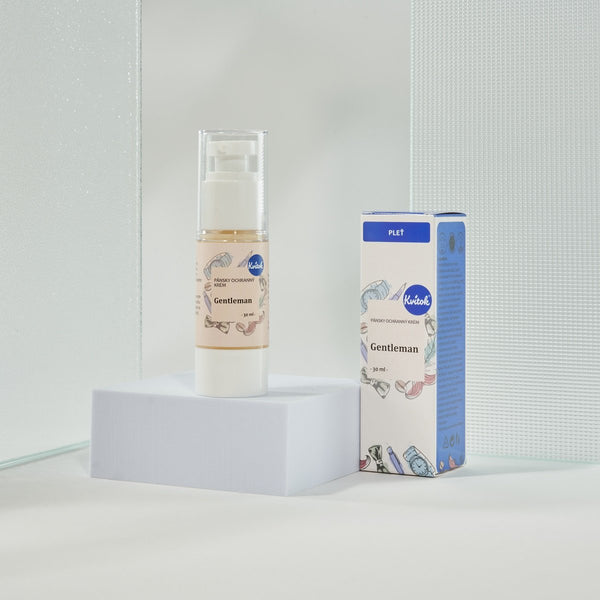 Kvitok Pleťový krém pro muže Gentleman - vzorek (2 ml)