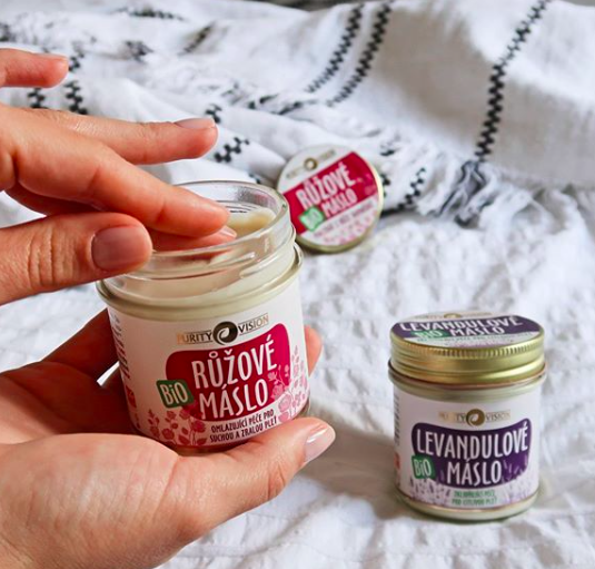 Purity Vision Růžové máslo (120 ml)