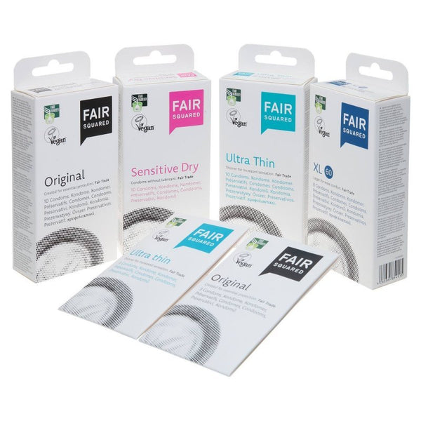 Fair Squared Kondom Sensitive Dry (10 ks)