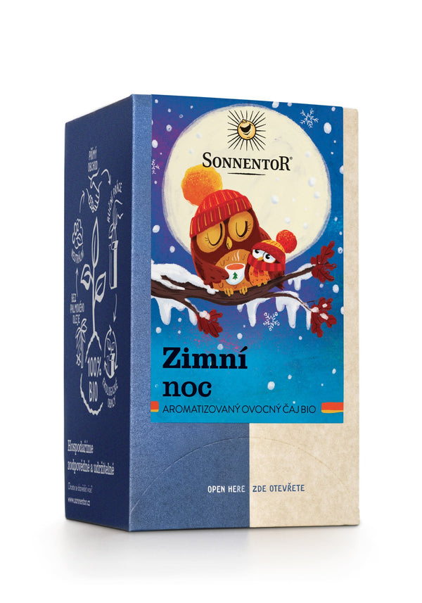 Sonnentor Aromatizovaný ovocný čaj Zimní noc BIO - nálev. sáčky (18 x 2,5 g)