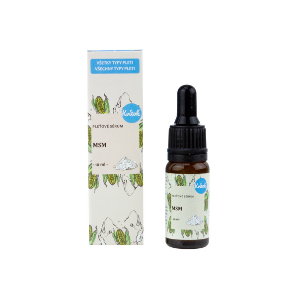 Kvitok Pleťové sérum – MSM (10 ml)