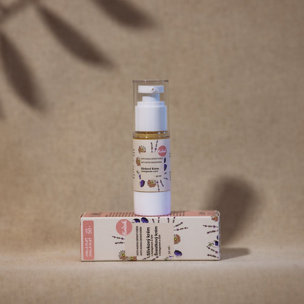 Kvitok Denní švestkový krém pro zralou pleť 50+ - vzorek (2 ml)
