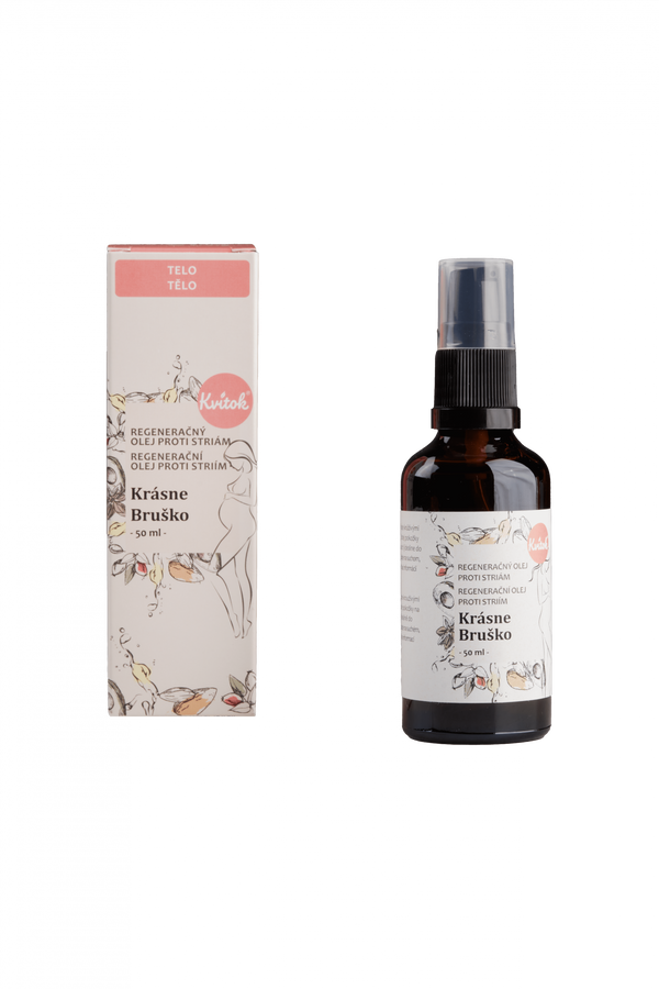 Kvitok Regenerační olej proti striím Krásné bříško (50 ml)