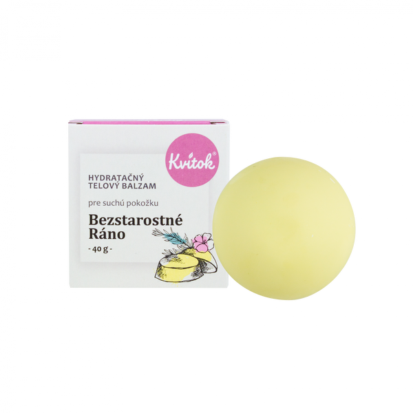 Kvitok Hydratační tělový balzám Bezstarostné ráno (40 g)
