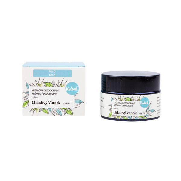Kvitok Krémový deodorant Chladivý vánek (30 ml)