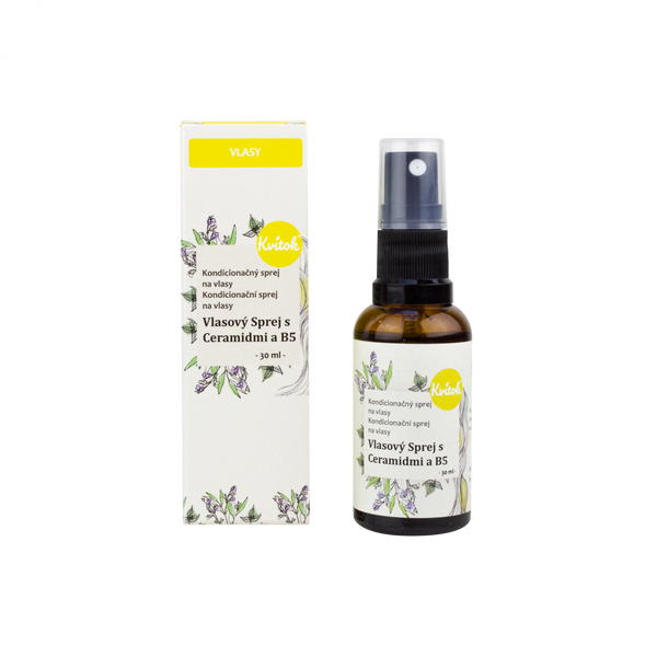 Kvitok Sprej na rozčesání a ochranu vlasů (30 ml)