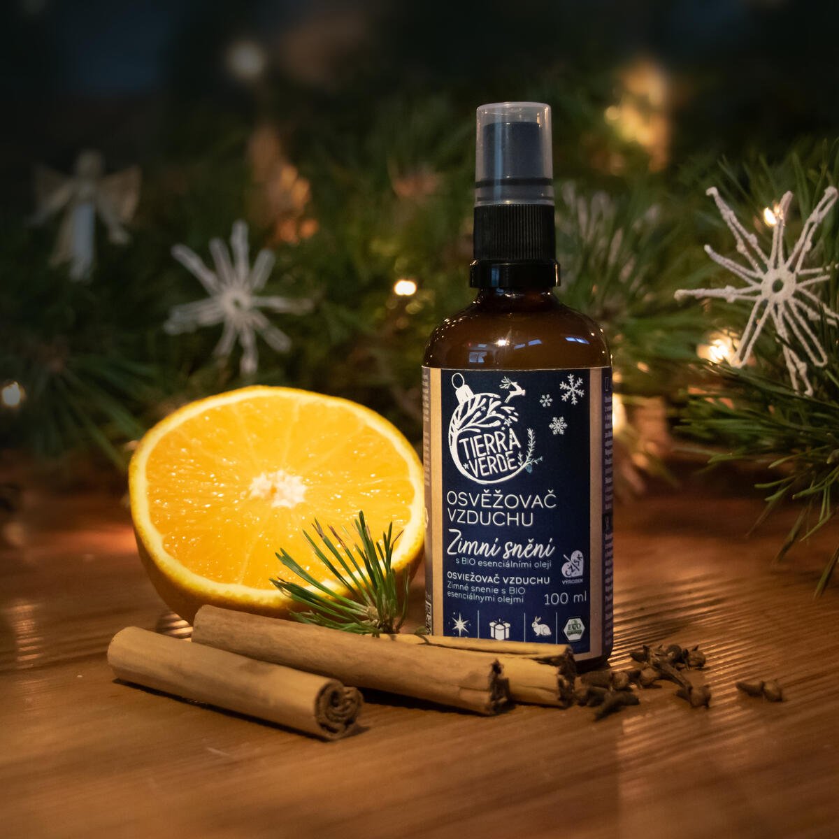 Tierra Verde Osvěžovač vzduchu - Zimní snění (100 ml)