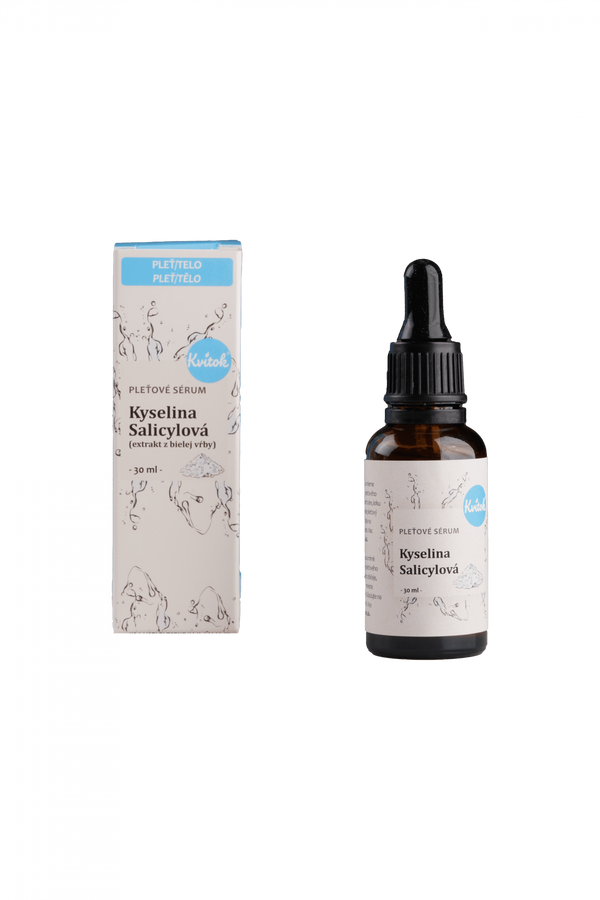 Kvitok Pleťové sérum - Kyselina salicylová - vzorek (2 ml)